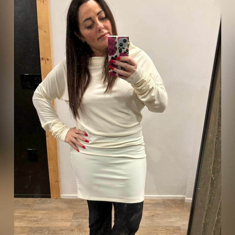 Cream dress